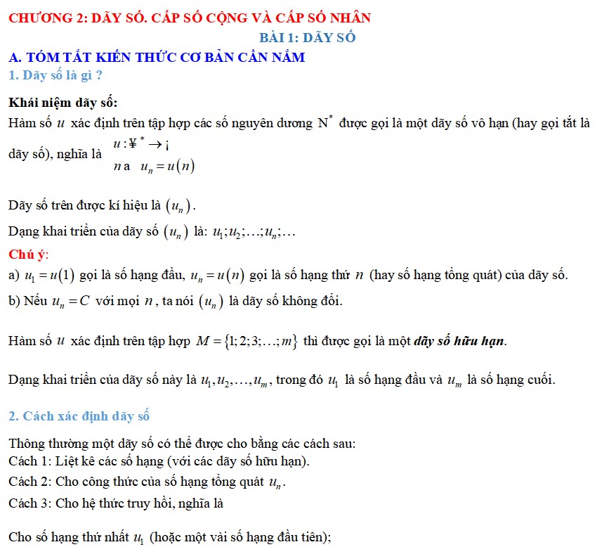 Nội dung giáo án dạy thêm môn Toán lớp 11 CTST