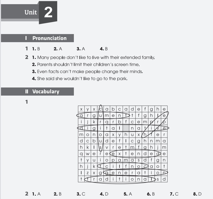 Giải sách bài tập Tiếng Anh 11 Global Success Unit 2