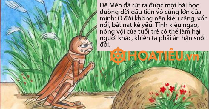 Bài học của Dế Mèn phiêu lưu ký	