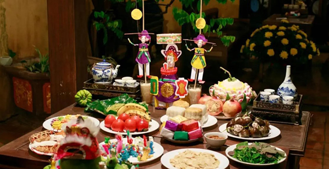 Sắm lễ cúng ban Thần tài Rằm tháng 8