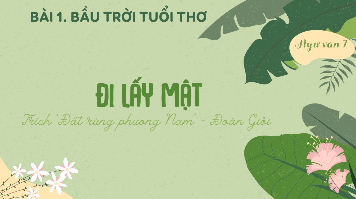 Giáo án PPt Văn 7 KNTT bài 1