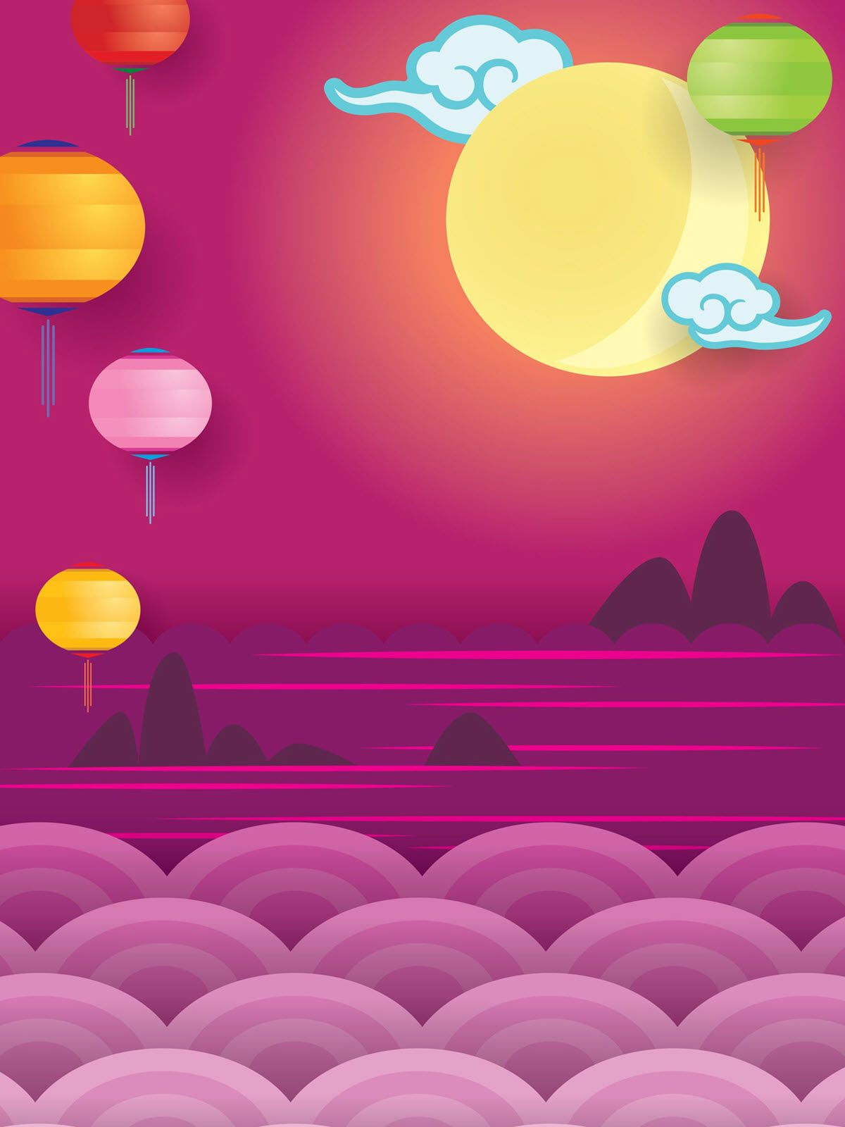 mẫu giấy mời tham dự chương trình Tết Trung Thu