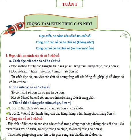 Phiếu bài tập cuối tuần Toán lớp 3 Cánh Diều