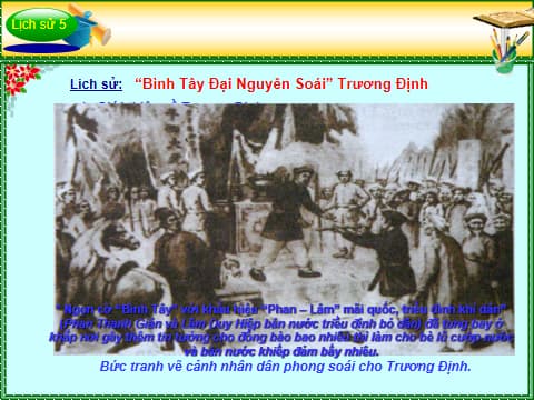 Bài giảng điện tử lớp 5 môn Lịch sử