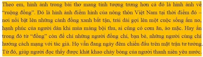 Câu 6 trang 58 Ngữ văn 11 tập 1 Kết nối tri thức