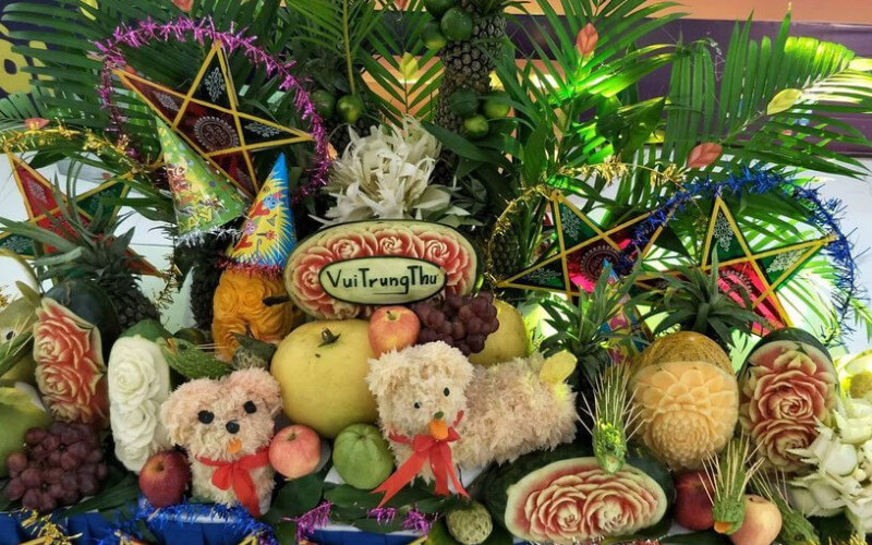 Mẫu biểu điểm chấm mâm cỗ Trung thu