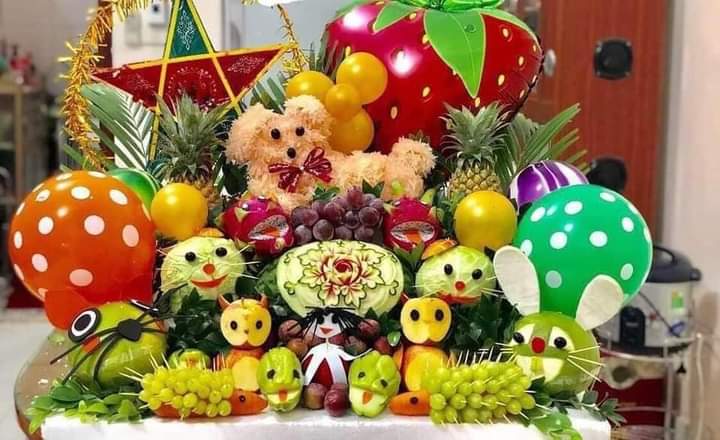 Mẫu biểu điểm chấm mâm cỗ Trung thu