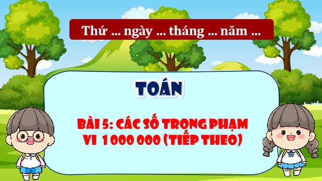 Giáo án PowerPoint Toán 4 Cánh diều