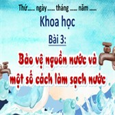 Giáo án Powerpoint Khoa học 4 Cánh Diều (Tuần 1-34)