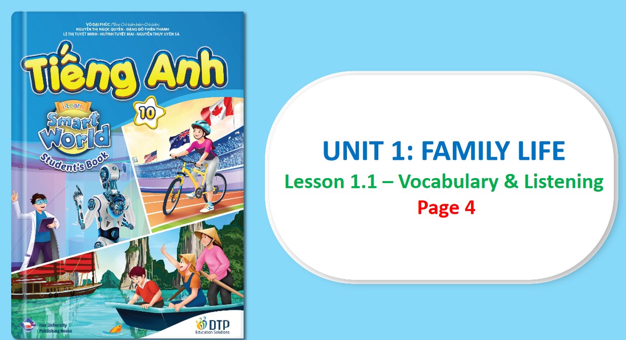 Giáo án PPt tiếng Anh 10 I-Learn Smart World Unit 1