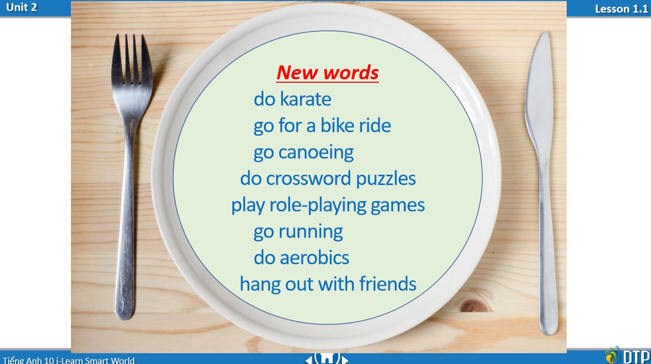 Giáo án PPt tiếng Anh 10 I-Learn Smart World Unit 2