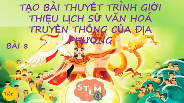 Giáo án Powerpoint STEM Tin học lớp 4