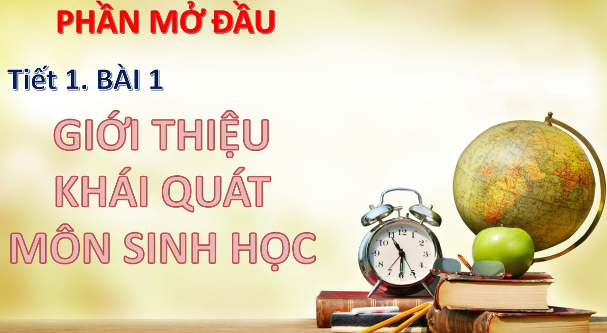 Powerpoint sinh học 10 Kết nối tri thức