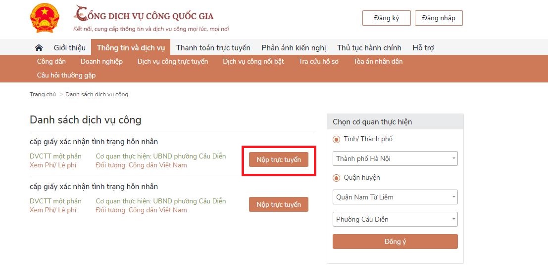 Thủ tục cấp giấy chứng nhận độc thân sau ly hôn online