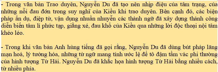 Câu 5 trang 50 Văn 11 tập một Cánh Diều