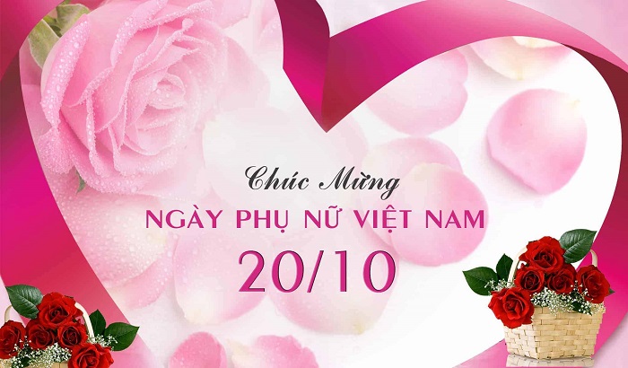 Hình nền PowerPoint 20/10 ý nghĩa