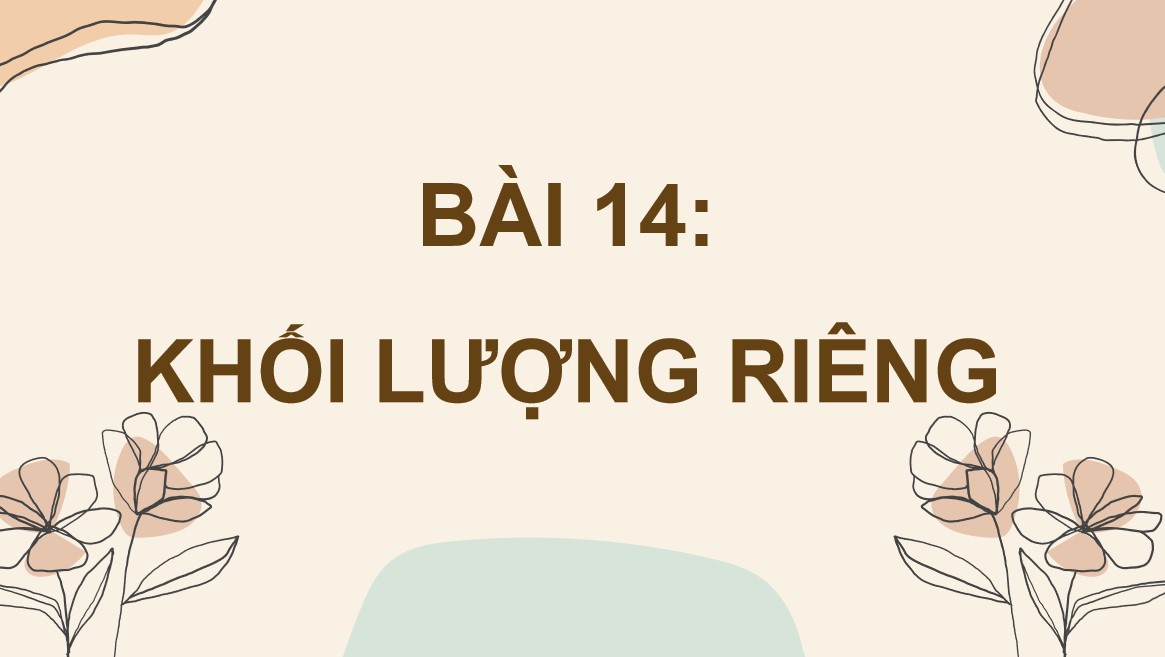 Giáo án PPt Vật lí 8 Cánh Diều bài 14