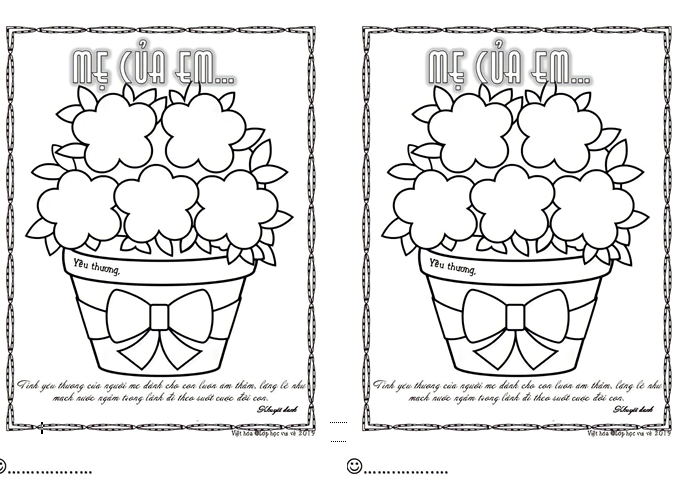 thiệp tặng mẹ 20/10