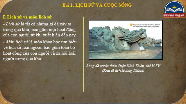 Giáo án PowerPoint Lịch sử 6 Chân trời sáng tạo