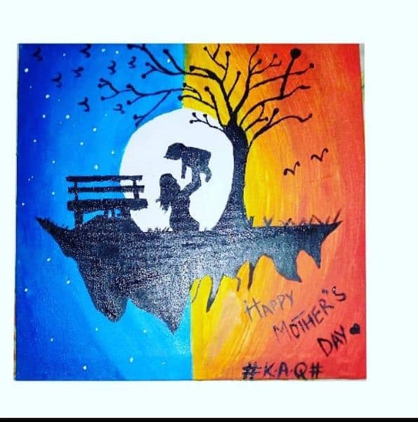 Vẽ tranh 20 tháng 10 tặng mẹ