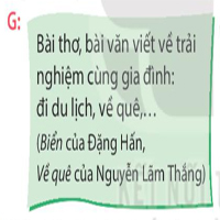 (Mẫu chuẩn) Đọc bài thơ, bài văn viết về trải nghiệm trong cuộc sống. Viết phiếu đọc sách theo mẫu