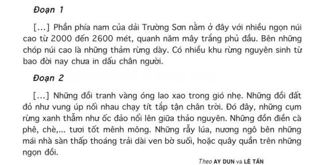 Giải câu 3 trang 72 Tiếng Việt 5 Tập 1