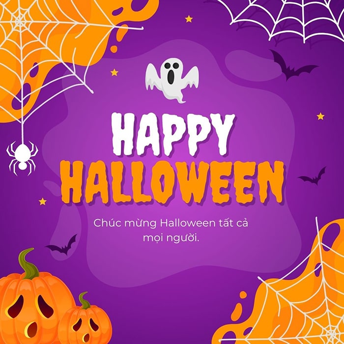 Thiệp chúc mừng Halloween 2023