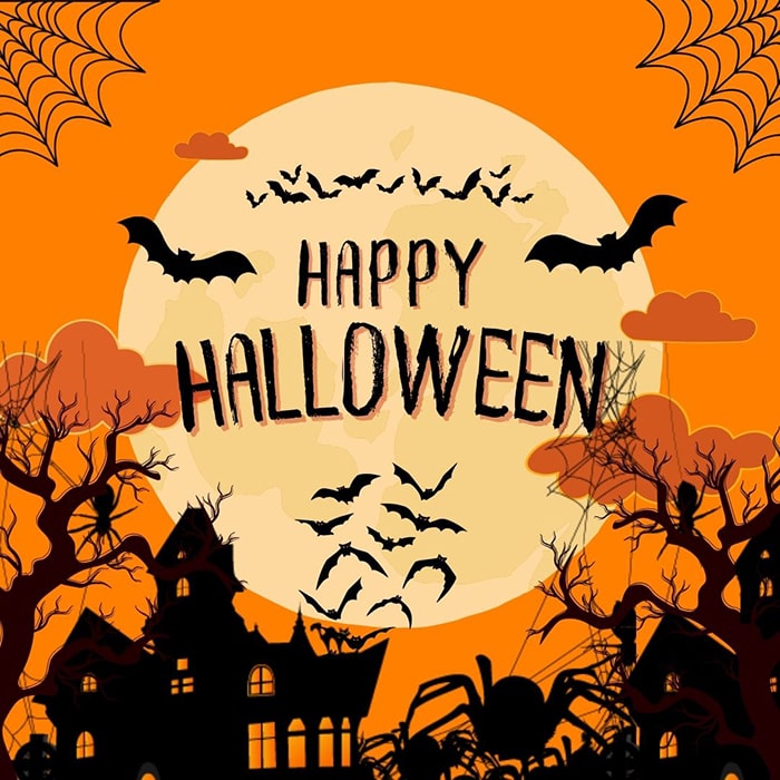 Thiệp chúc mừng Halloween 2023
