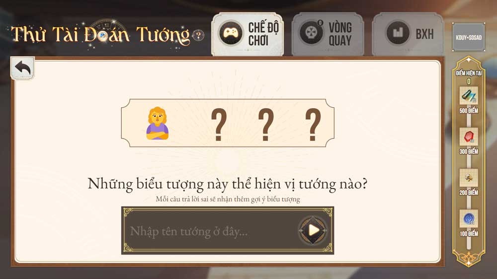 Đáp án thử tài đoán tướng Liên quân ngày 20/10