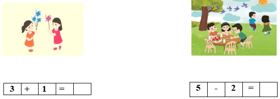 Bộ đề thi học kì 1 môn Toán lớp 1 Cánh Diều