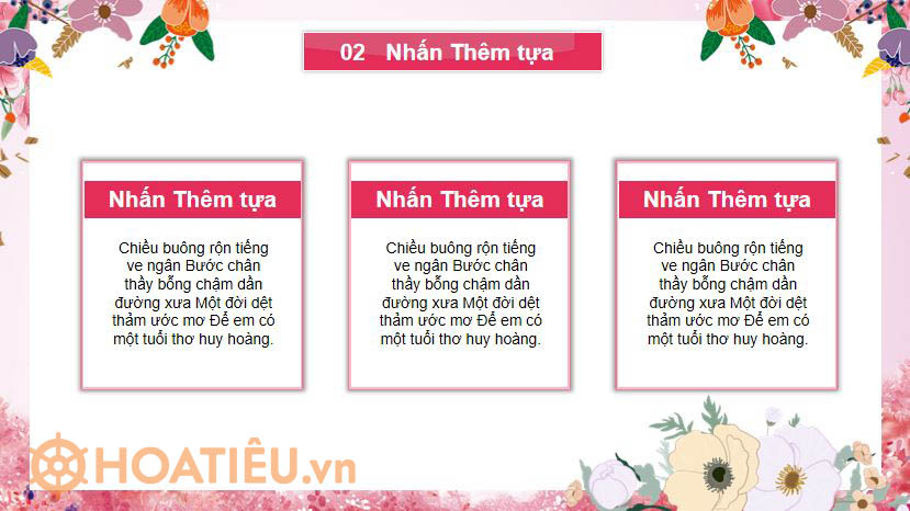 Mẫu PowerPoint tri ân thầy cô Ngày nhà giáo Việt Nam