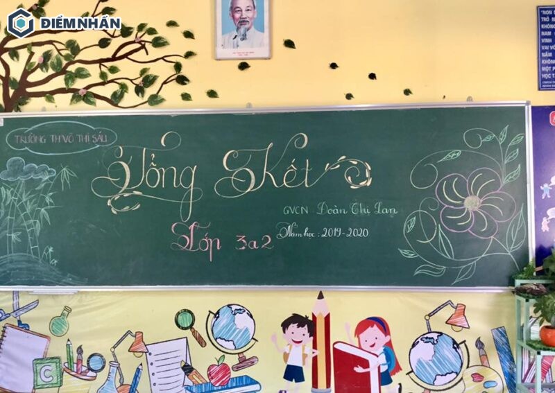 Trang trí lớp dịp tổng kết cuối năm học 