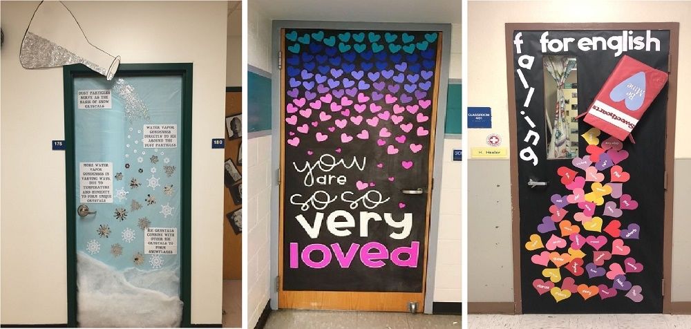 Trang trí cửa lớp 20/11