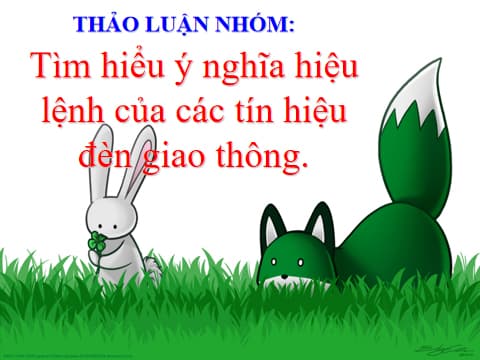 Giáo án Powerpoint STEM Cột đèn giao thông Lớp 1