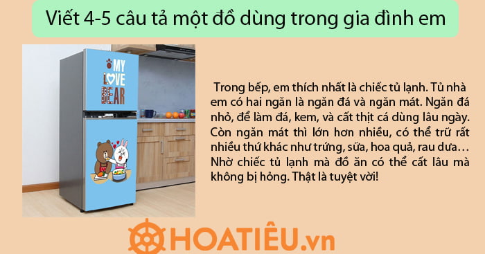 7. Bài Mẫu 4: Tả Chiếc Kệ Tivi