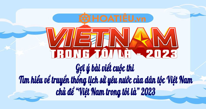 Gợi ý bài viết cuộc thi Việt Nam trong tôi là của Đoàn Thanh niên
