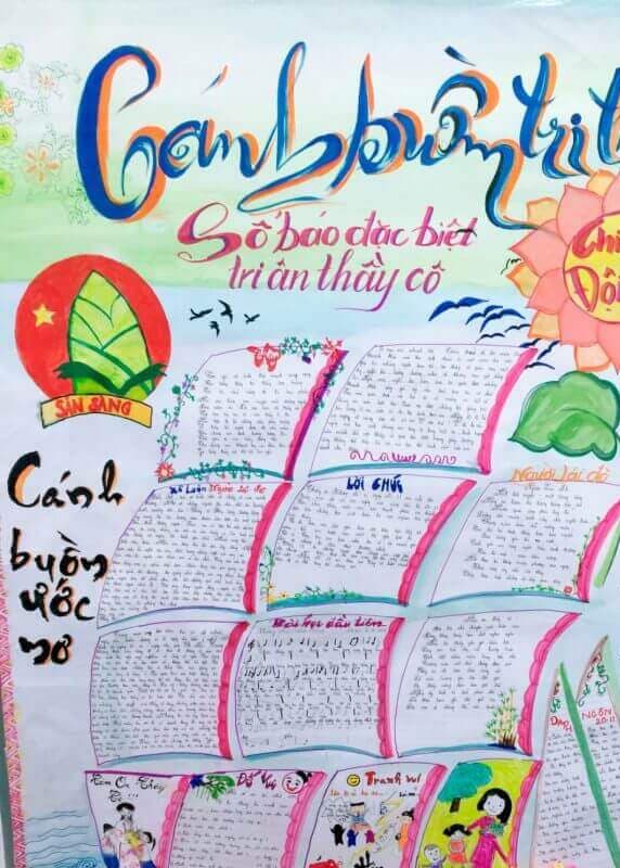 Truyện ngắn báo tường 20/11