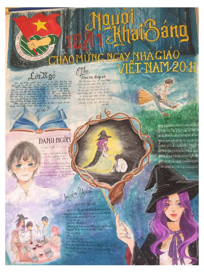 Truyện ngắn đăng báo tường 20/11