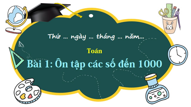 Giáo án PowerPoint Toán 3 Kết nối tri thức