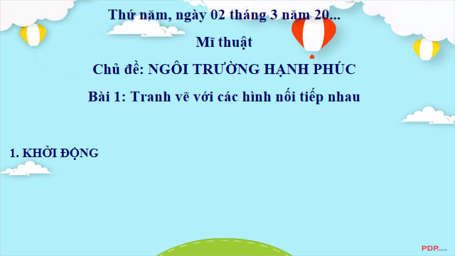 Bài giảng điện tử Mĩ thuật 4 Chân trời sáng tạo