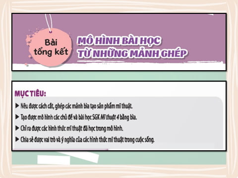 Bài giảng điện tử Mĩ thuật 4 Chân trời sáng tạo