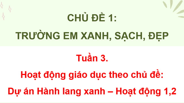 Giáo án Powerpoint Hoạt động trải nghiệm 4 Cánh Diều