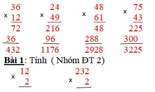 Giáo án Chuyên đề Toán lớp 4