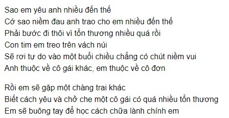 Rồi Em Sẽ Gặp Một Chàng Trai Khác Lyrics