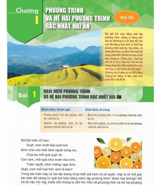 Sách Giáo Khoa Toán 9 KNTT