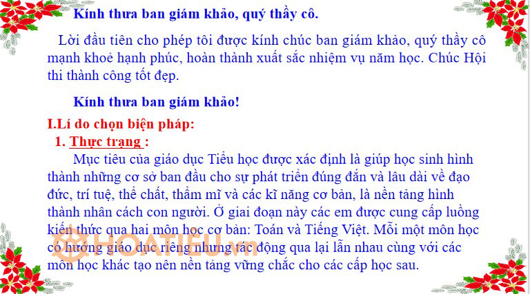 Powerpoint thuyết trình Một số biện pháp giúp học sinh giảm bớt lỗi chính tả Lớp 3