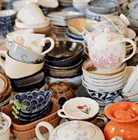 Bố cục bài Đồ gốm gia dụng của người Việt