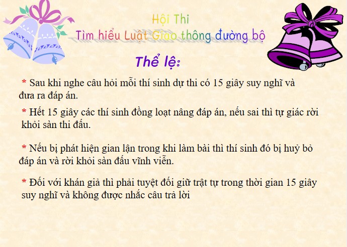 File PowerPoint an toàn giao thông