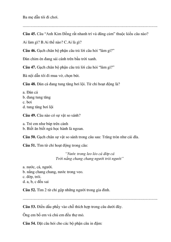 cac dang bai tap luyen tu va cau lop 3 8*355800