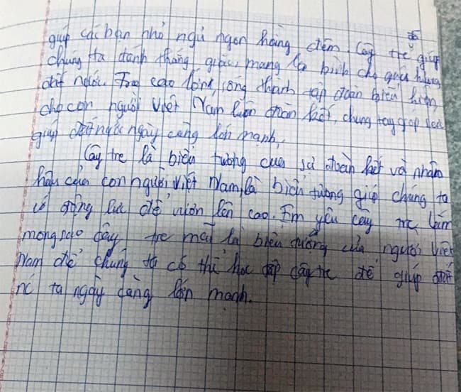 Bài văn Cảm nhận về hình ảnh cây tre Việt Nam